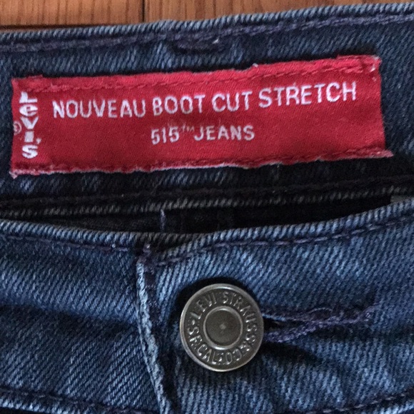 Levi’s Nouveau Boot Cut Stretch 515 Jeans - Picture 7 of 9